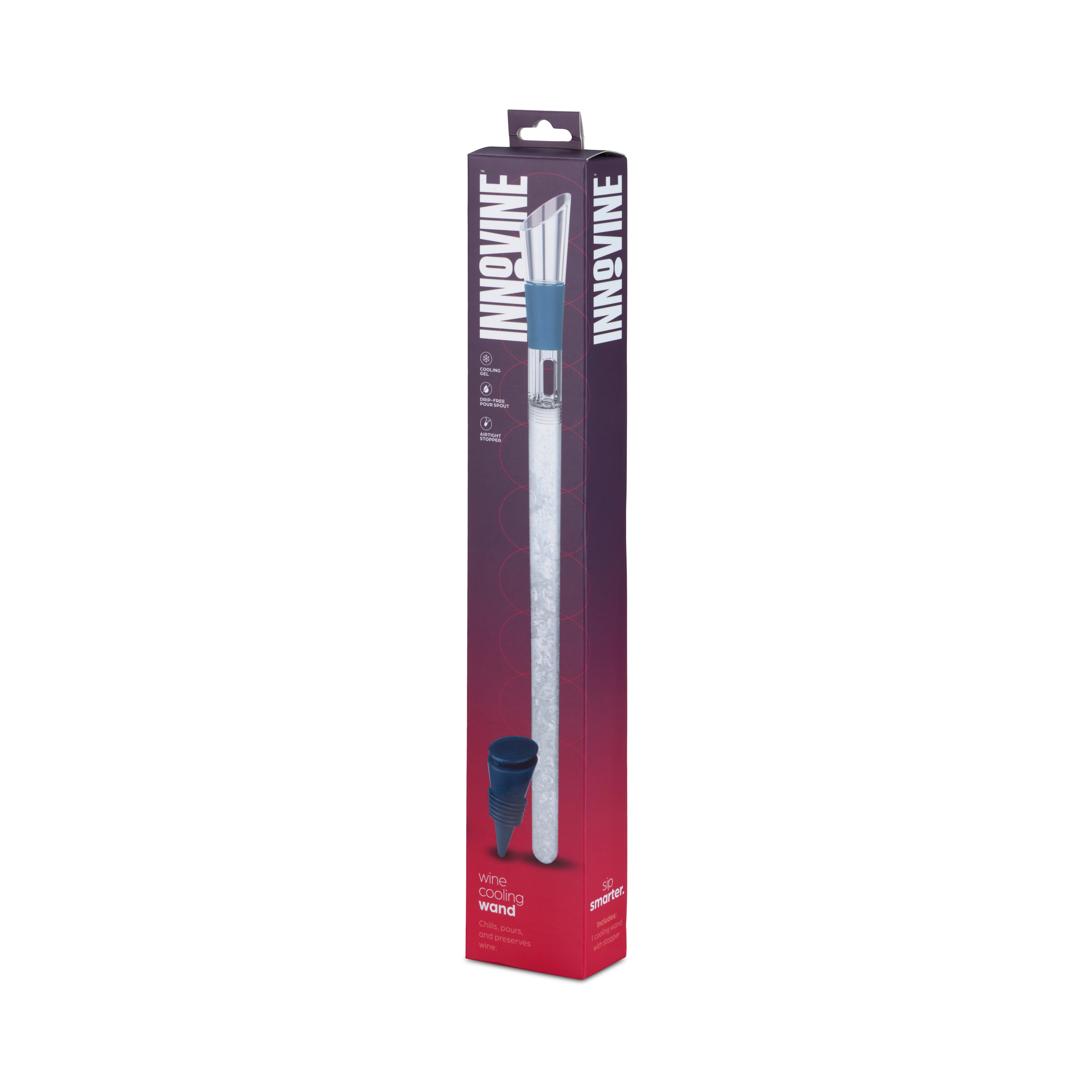 Wine Cooling Wand in Deep Teal