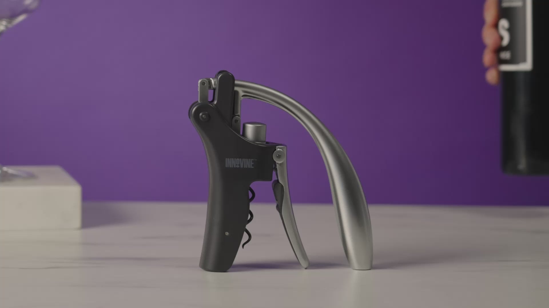 Lever Corkscrew 4-Piece Gift Set